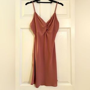 Mauve Spaghetti Strap Dress